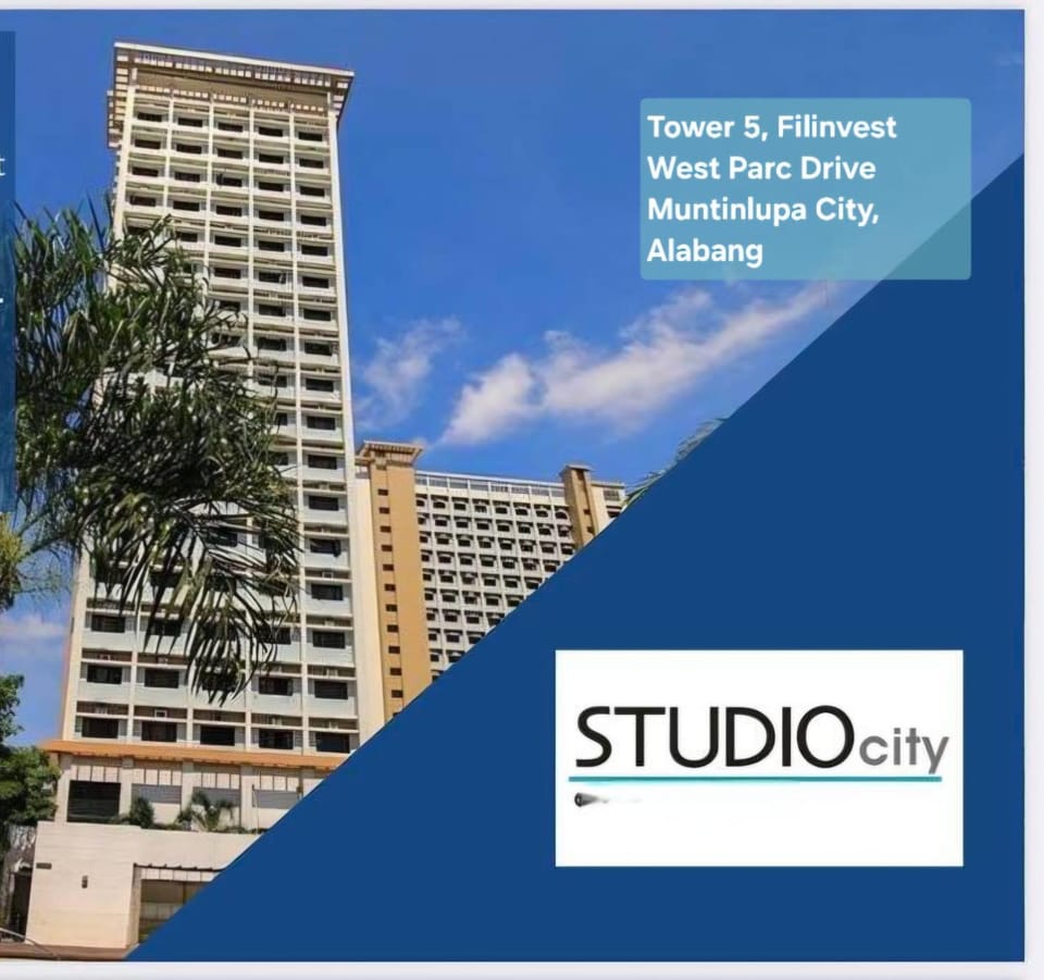 Studio Apartment with Wifi, Pool and Gym access Apartment hotel in Muntinlupa