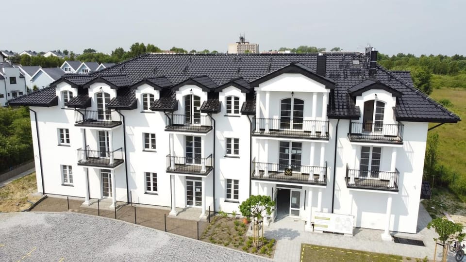 Apartament De Rosse Residence z balkonem - Jastrzębia Góra Apartment in Pomeranian Voivodeship