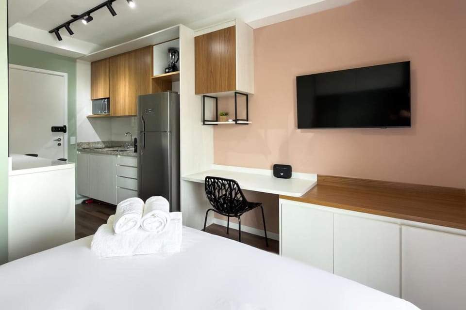 Expo SP - AWS SUMMIT - Refúgio Vila Mariana - Condominio com piscina e academia - WeCare Apartment in Sao Paulo City