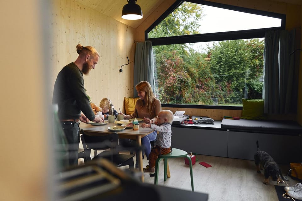 People, Dining area, Family