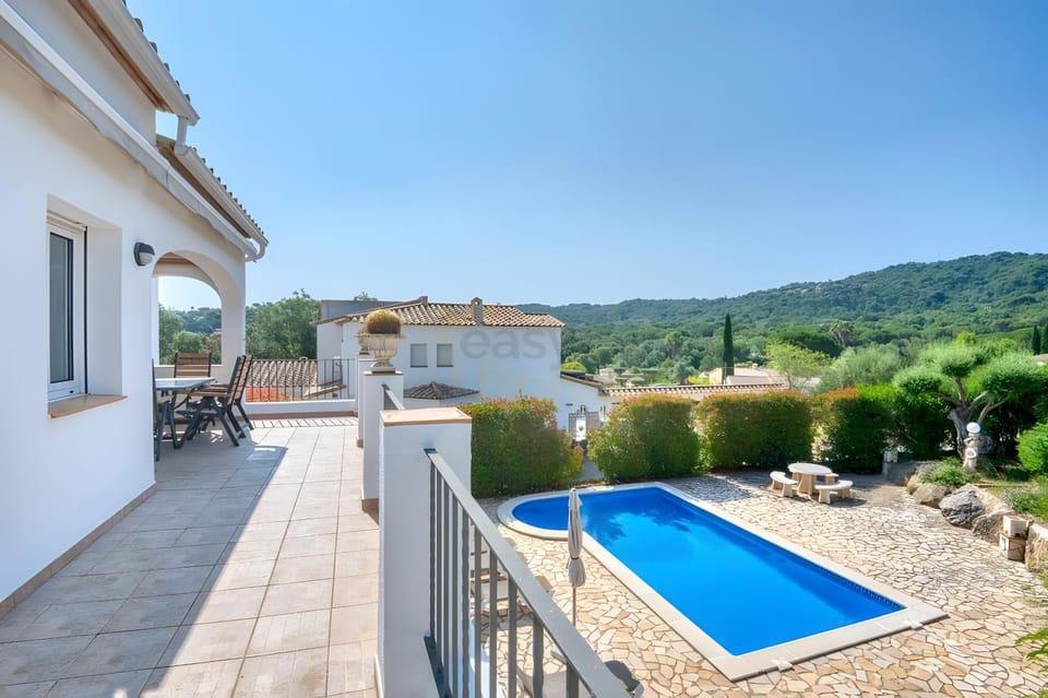 Property building, Living room, Swimming pool
