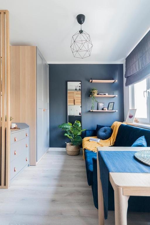 Kitchen or kitchenette, Living room, Seating area, Dining area, wardrobe
