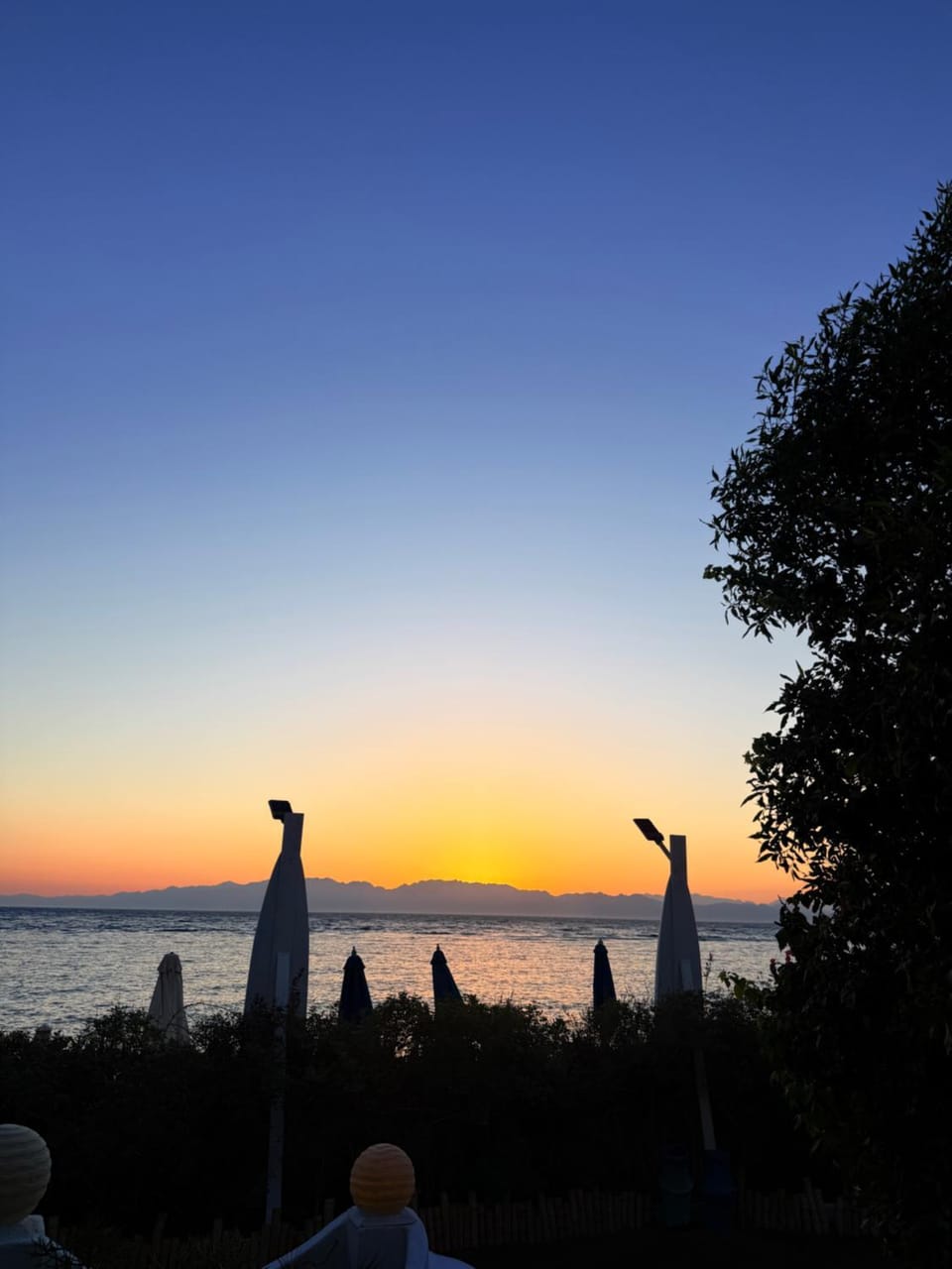 Natural landscape, Sea view, Sunset
