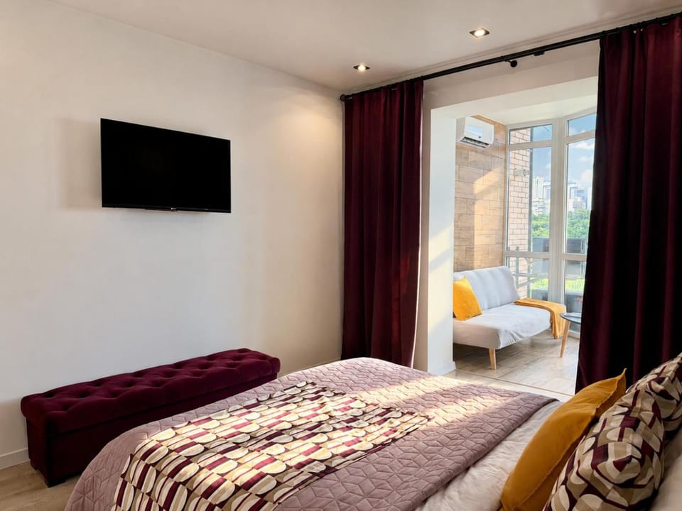 Bed, TV and multimedia, Balcony/Terrace, Balcony/Terrace, Bedroom