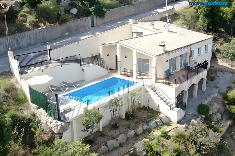 Property building, Living room, Swimming pool