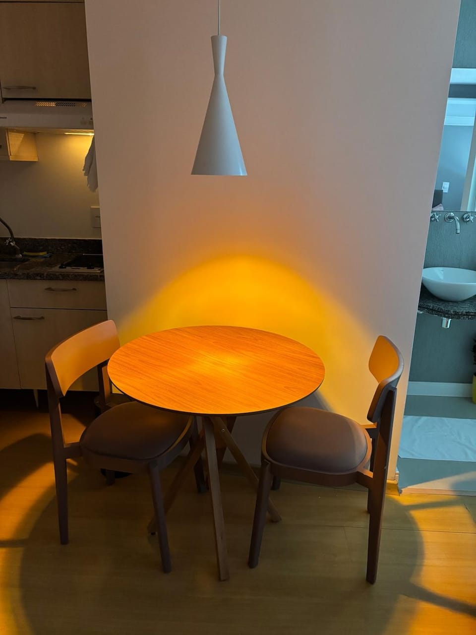 (SH89) Iluminado Studio c/ Ar e Espaço de Trabalho Apartment in Sao Paulo City