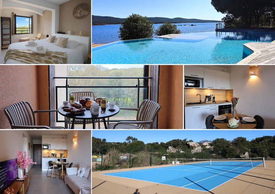 Patio, Living room, Tennis court, Bedroom, Swimming pool, kitchen