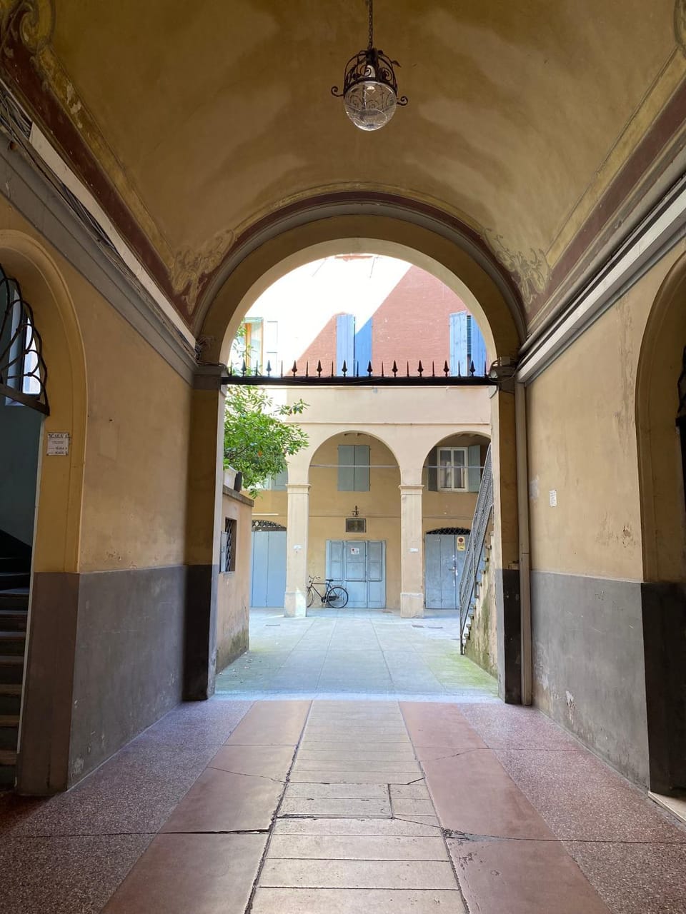 Property building, Inner courtyard view