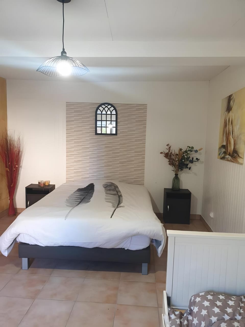 Living room, Bedroom