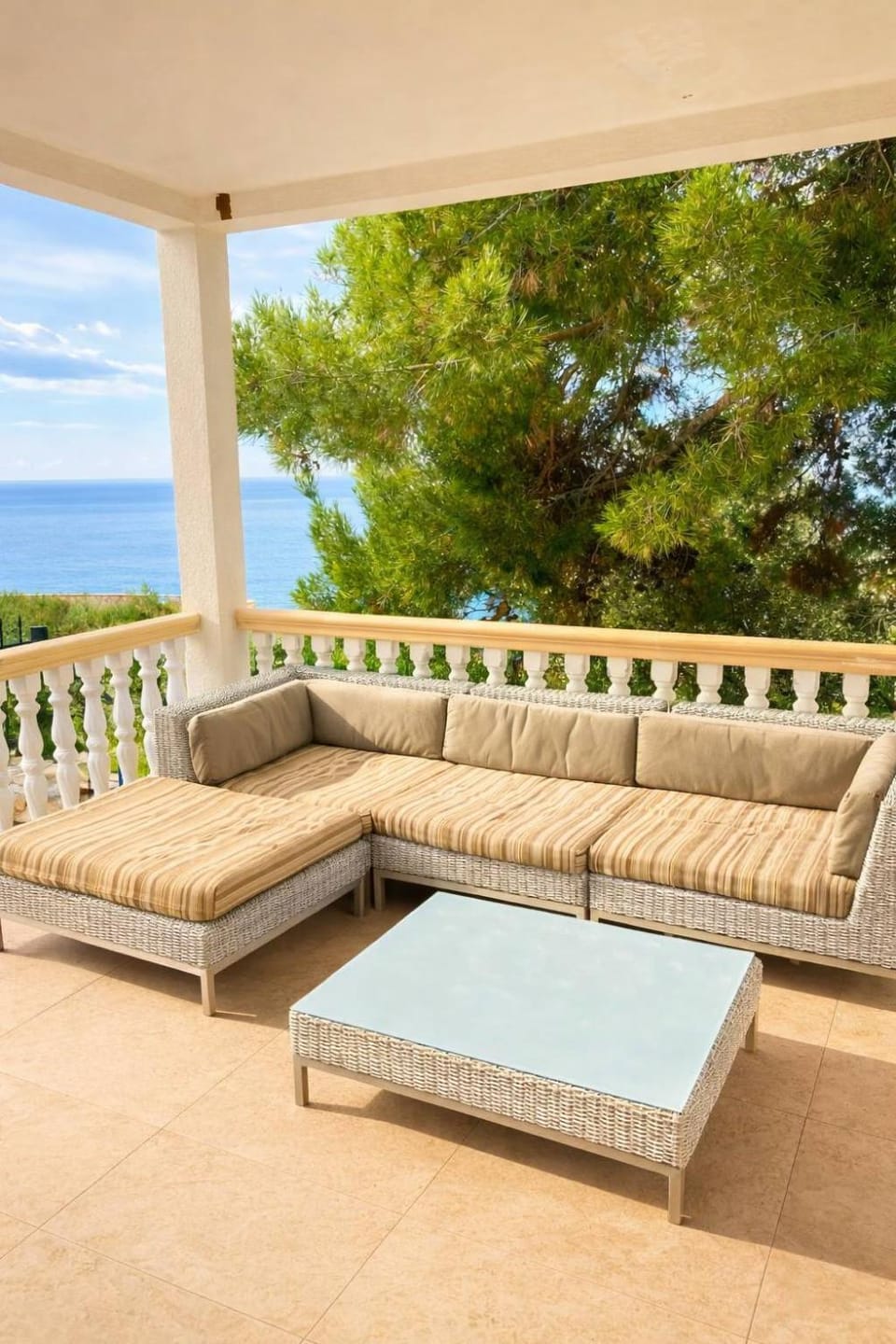 Balcony/Terrace, Garden view, Mountain view, Sea view