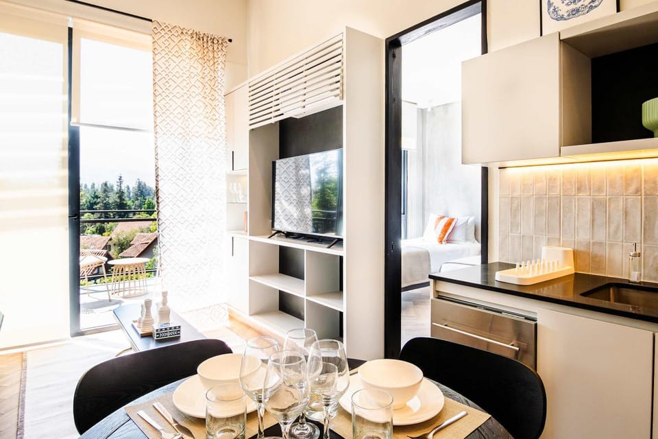 HOM I Espacio Familiar en La Dehesa I Parking I AA I PLD 34 Apartment in Las Condes