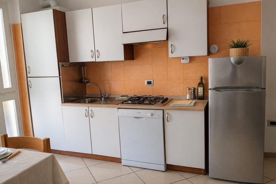 Kitchen or kitchenette, kitchen