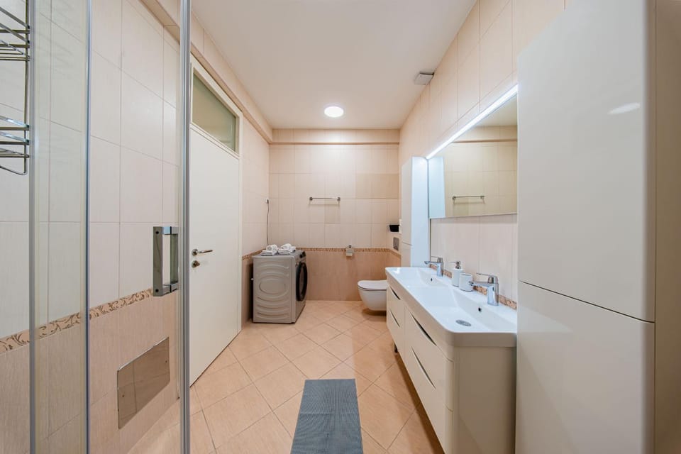 Toilet, Bathroom, washing machine