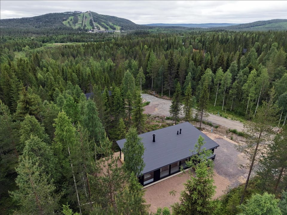 Property building, Natural landscape, Bird's eye view