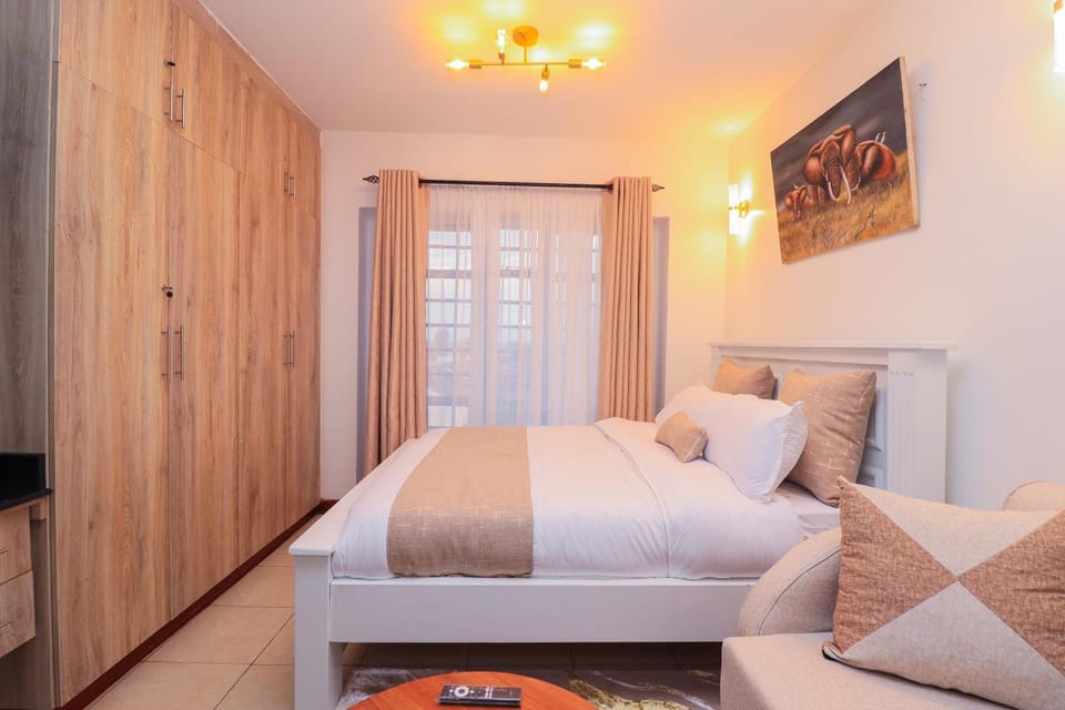 Bed, Bedroom, wardrobe