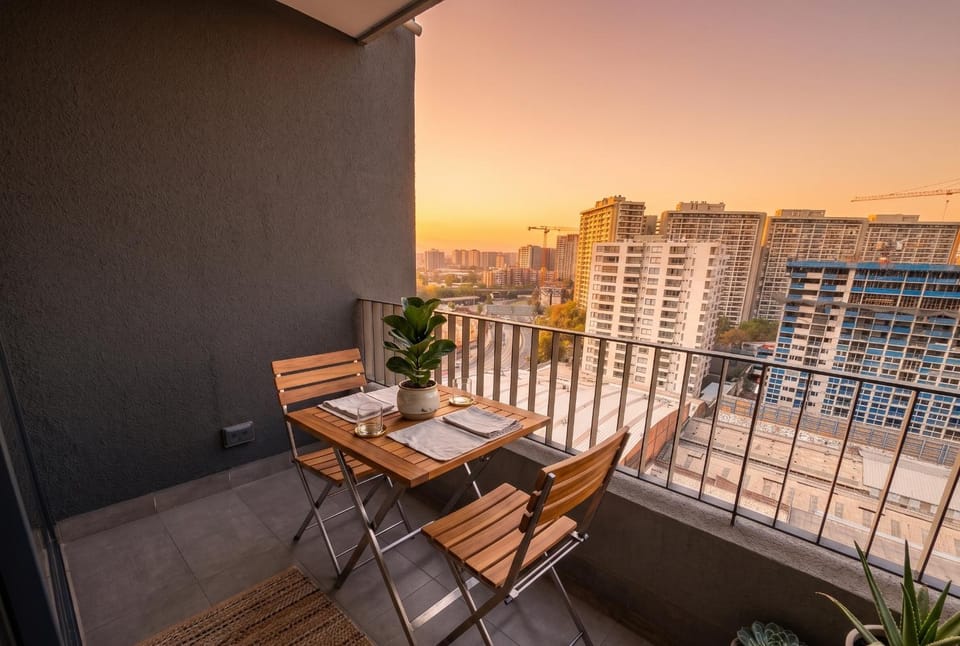 Al costado del Metro Ñuble I Ñuñoa I 1H1B Apartment in Santiago