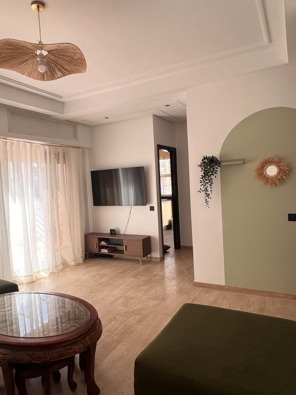 Central Urban Terrace Apartment in Rabat