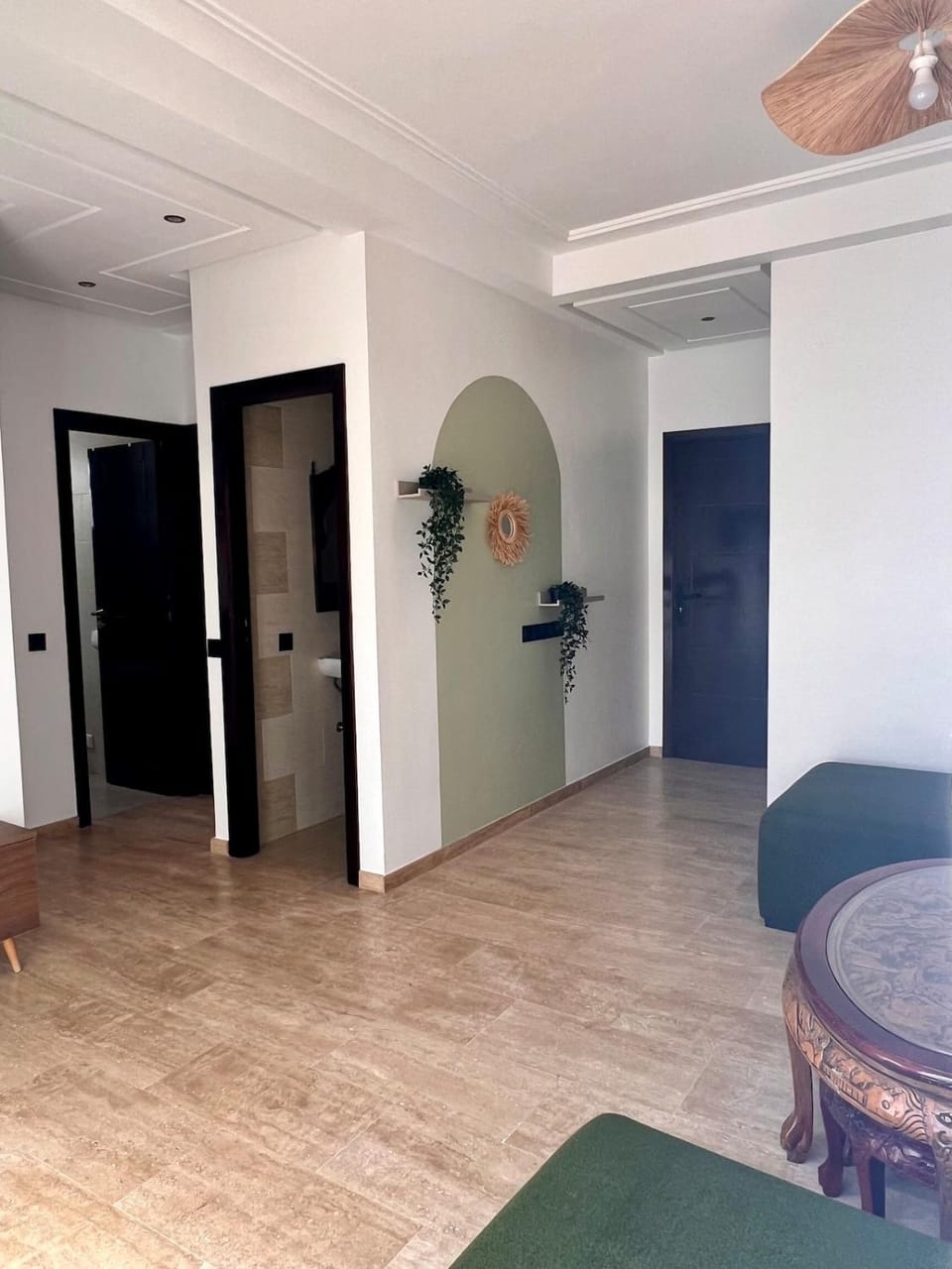 Central Urban Terrace Apartment in Rabat