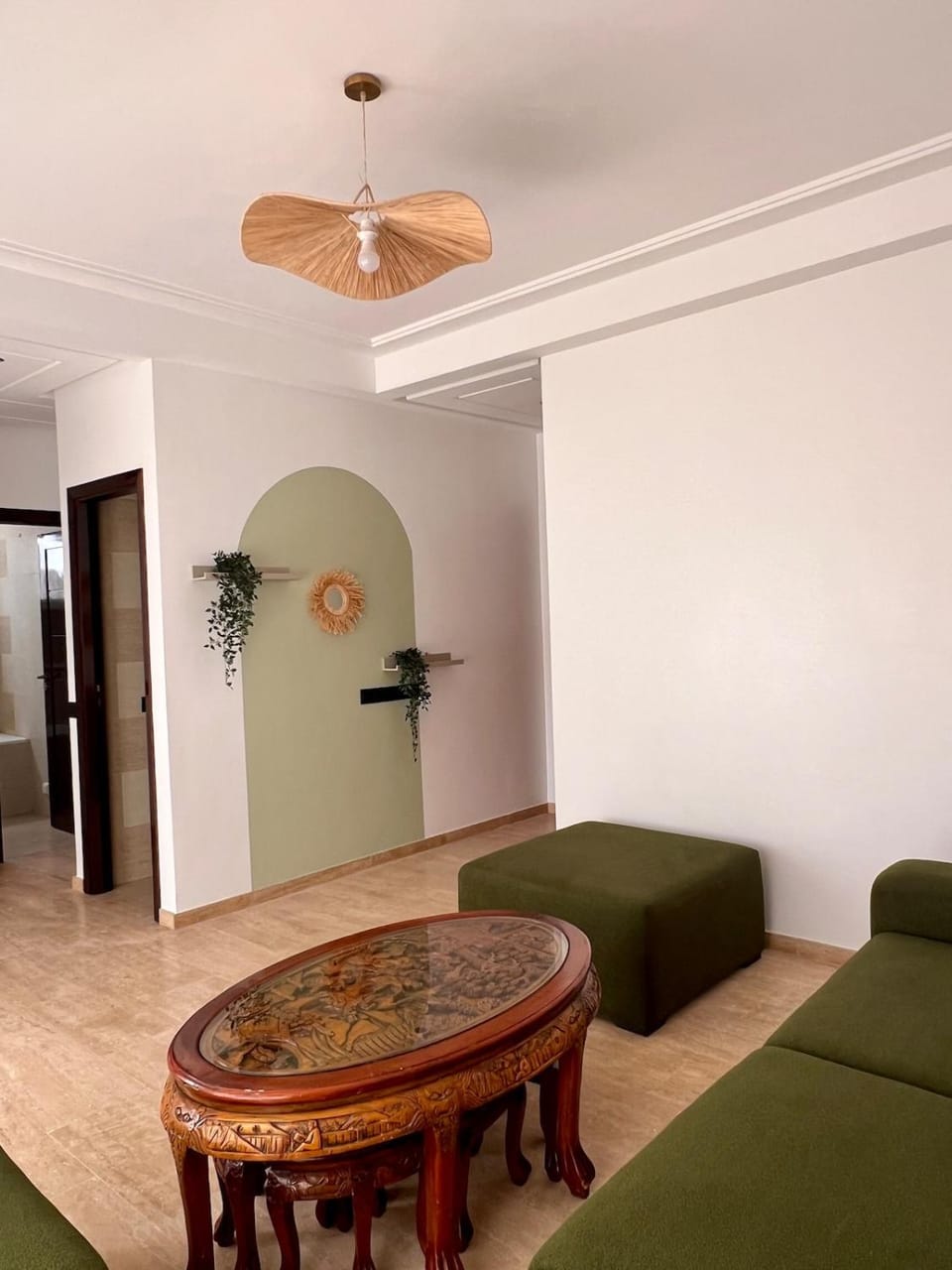 Central Urban Terrace Apartment in Rabat