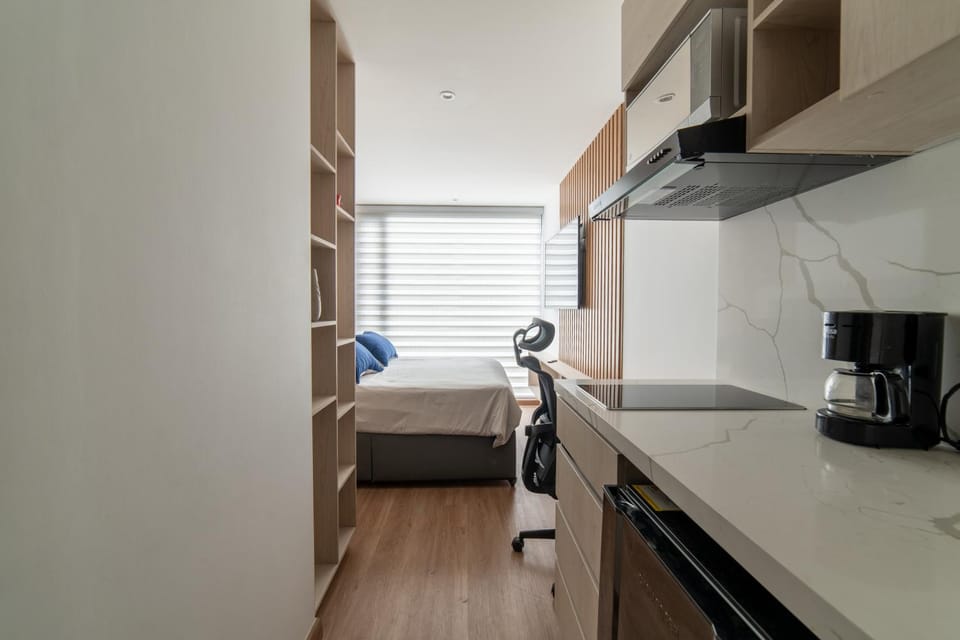 Premium Studio in Chicó Excellent location near the World Trade Center Apartment in Bogota