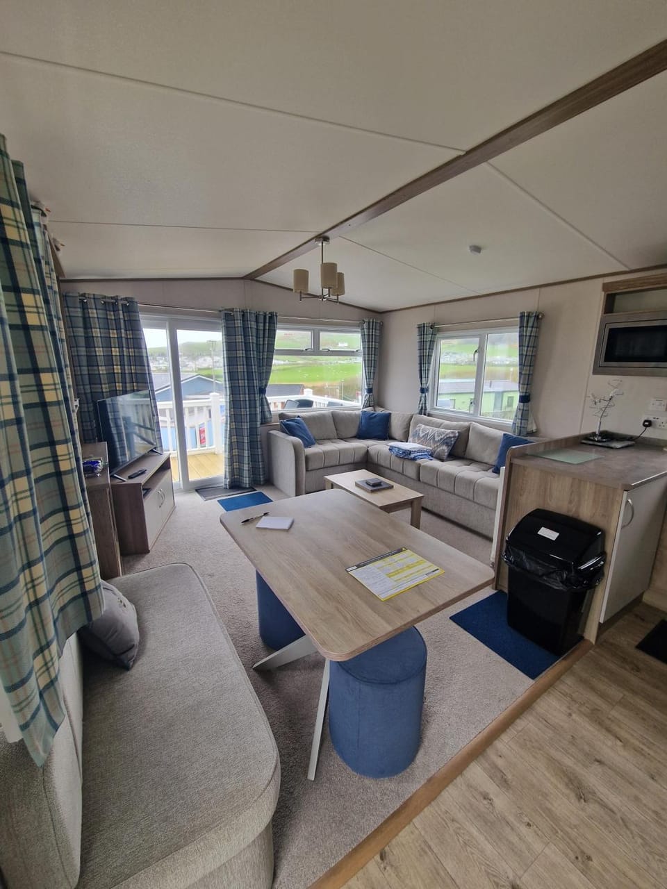 Luxury Sea View Escape in Clarach Bay House in Tirymynach