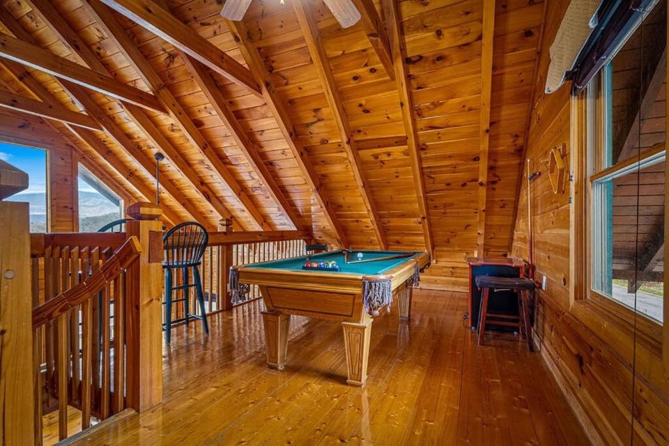 Majestic Cabin with Hot Tub & Game Loft Cabin in Sevier County