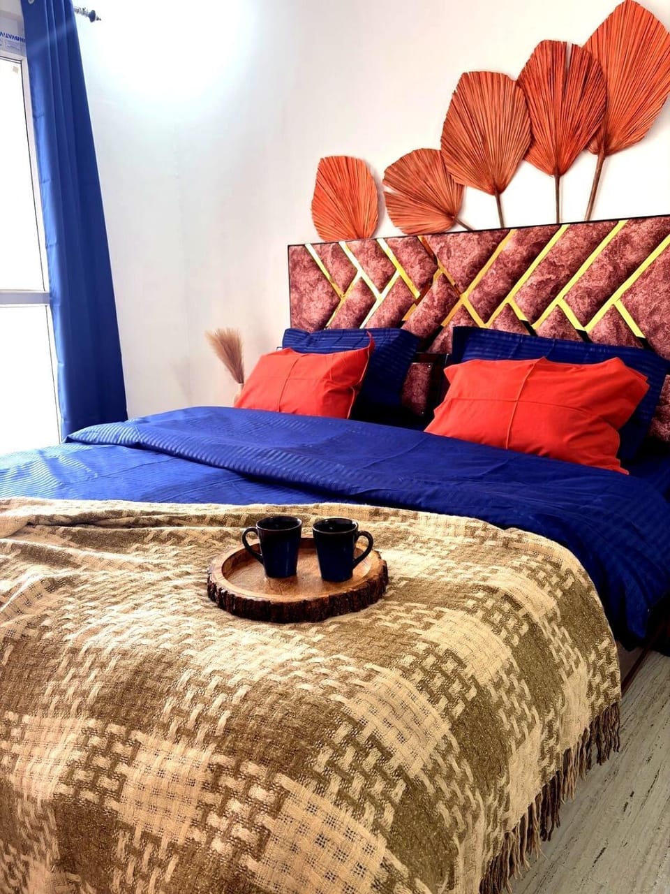 Palm & Pampas Ganga View 2BHK Near Ghat Apartment in Rishikesh