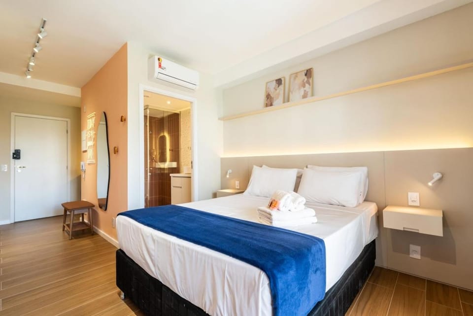 2 Studios na Chacara Klabin para 6 Pessoas perto do Metro e do Sao Paulo Expo com Piscina WeCare Apartment in Sao Paulo City