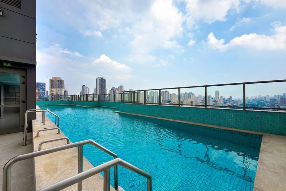 2 Studios na Chacara Klabin para 6 Pessoas perto do Metro e do Sao Paulo Expo com Piscina WeCare Apartment in Sao Paulo City