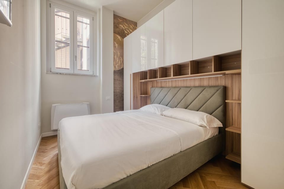 Bed, Photo of the whole room, Bedroom, wardrobe