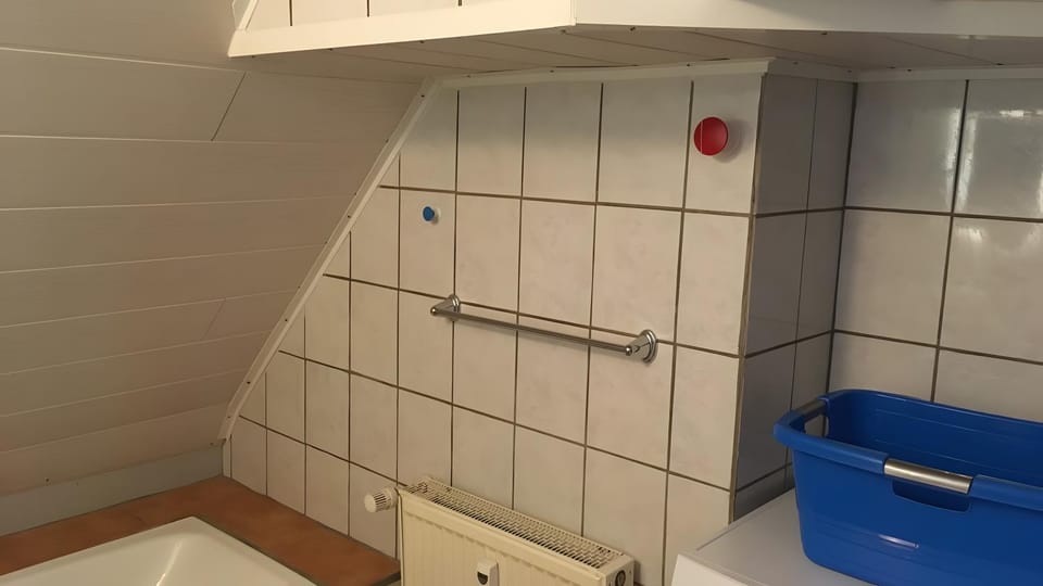 Bathroom, Living room