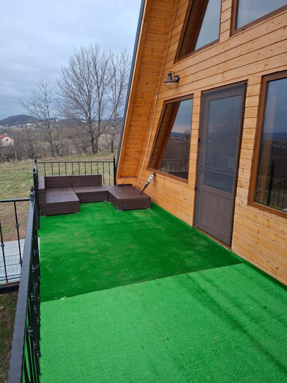 A frame iris Chalet in Romania