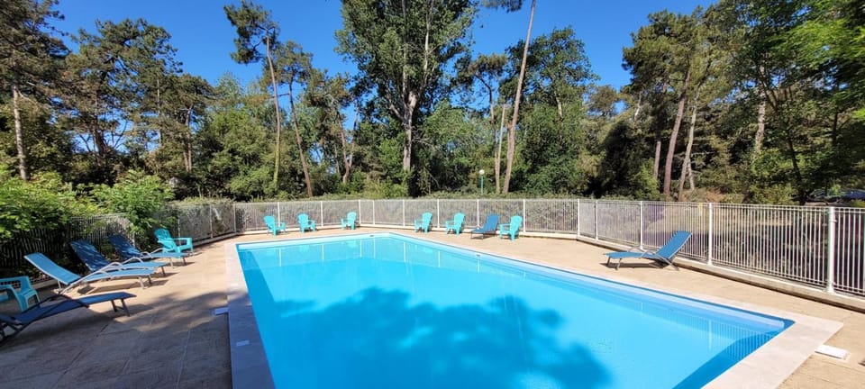 Property building, Living room, Swimming pool