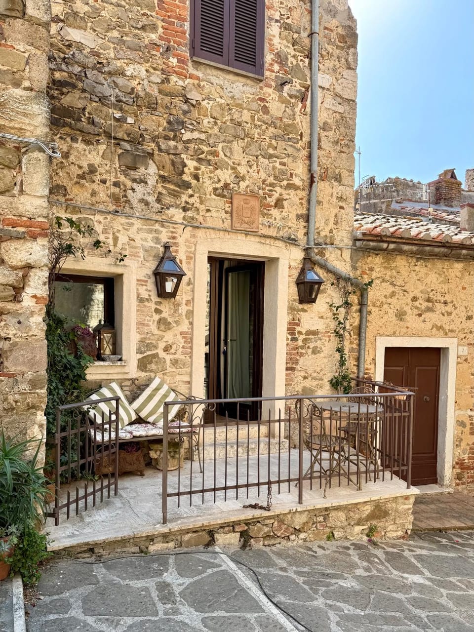 Property building, Patio