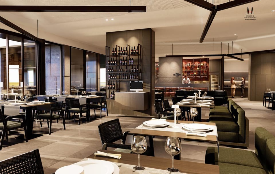 Restaurant/places to eat, Lounge or bar, Food and drinks
