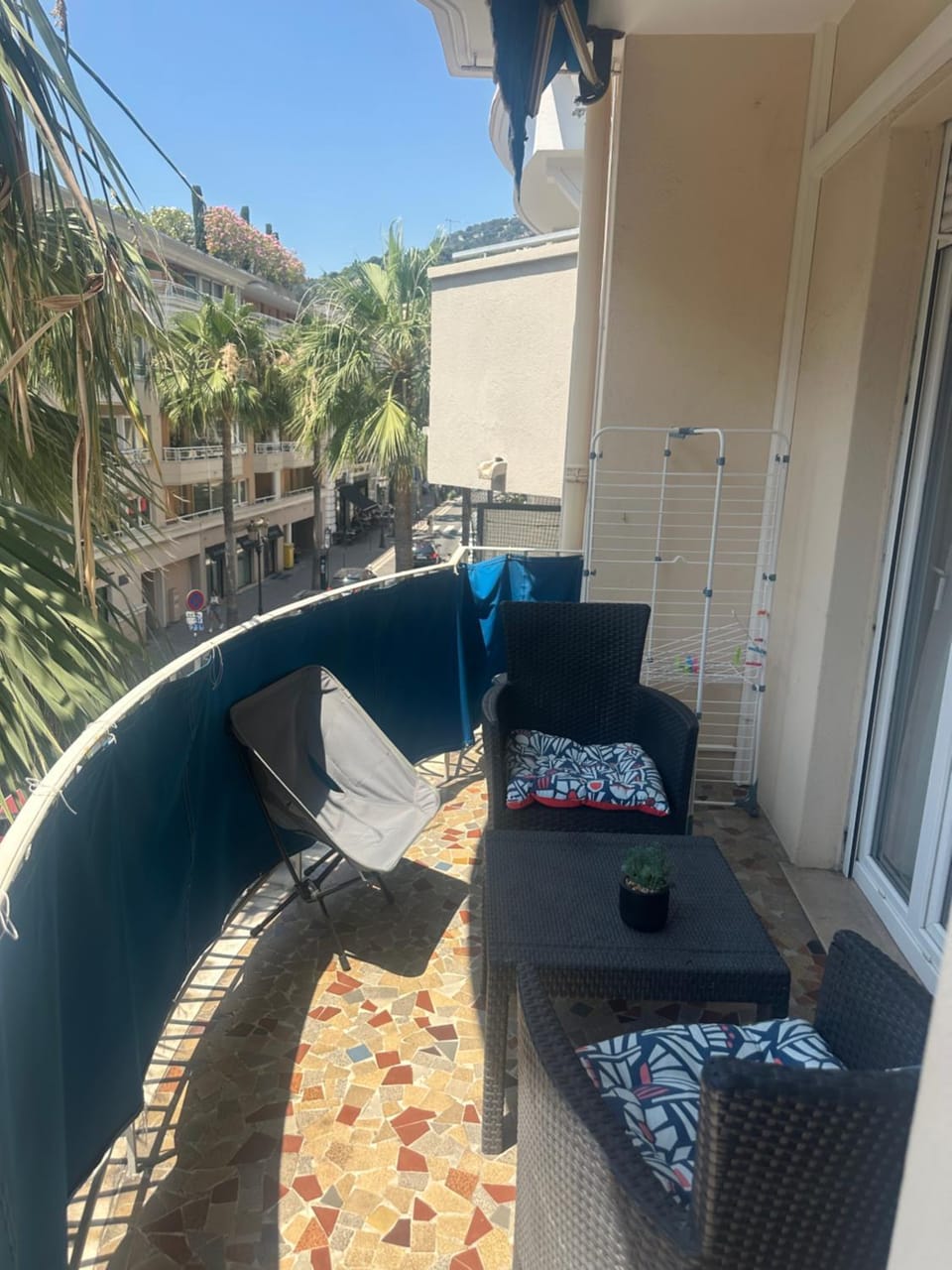 Big 1 bed room and living room 2 minutes sea Apartment in Villefranche-sur-Mer