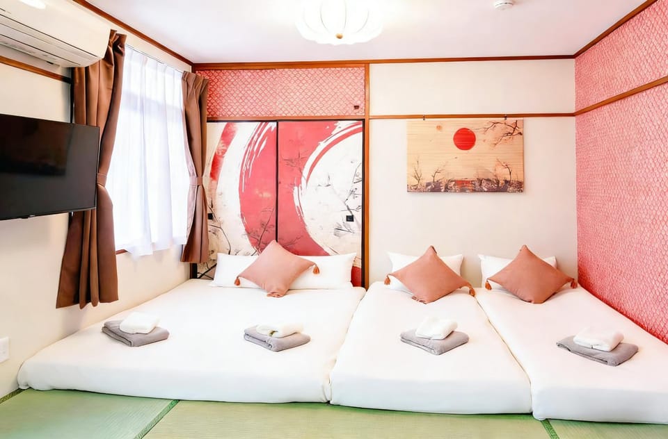Bed, Bedroom, air conditioner