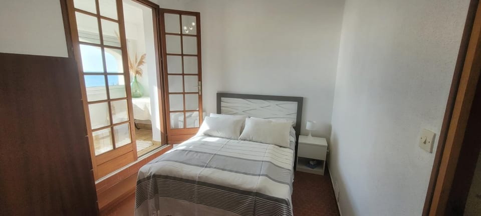 Property building, Living room, Bedroom