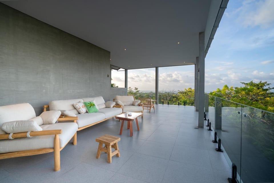 View (from property/room), Balcony/Terrace, Balcony/Terrace, Seating area, Sea view