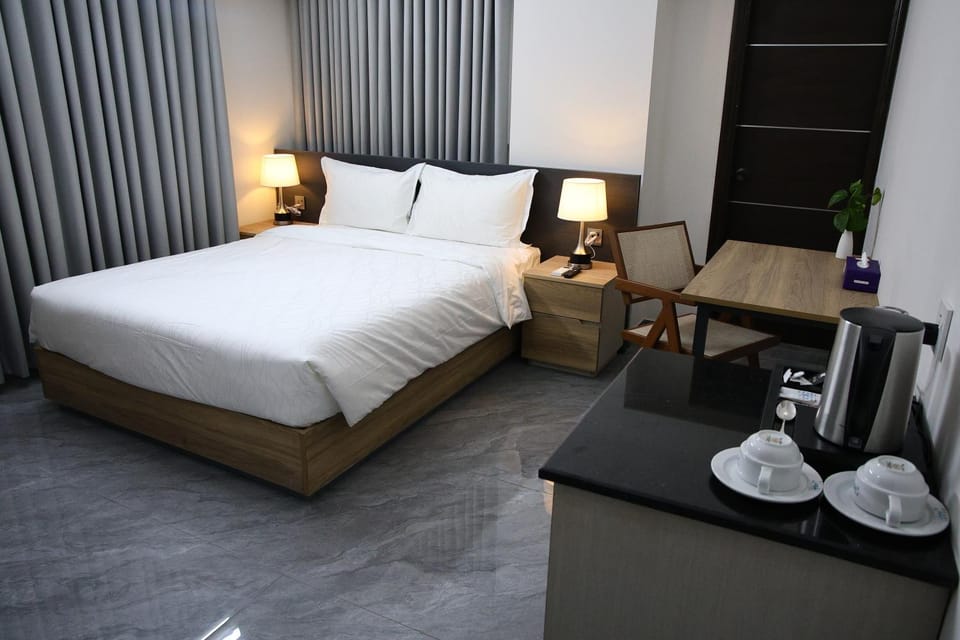 Bed, Coffee/tea facilities, Photo of the whole room, Bedroom