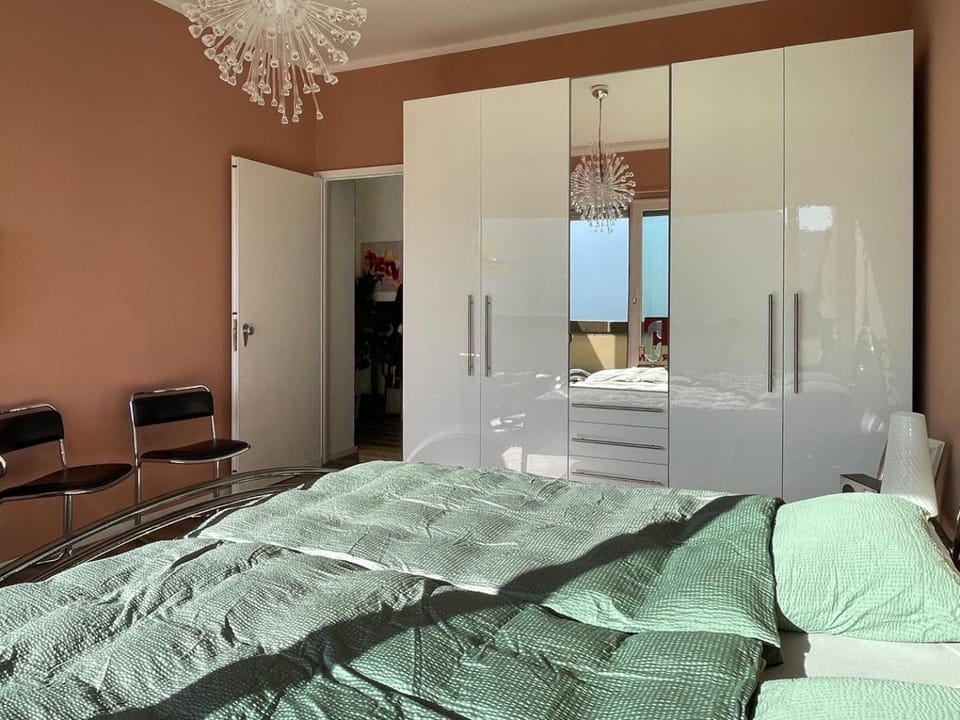 Bed, Bedroom, wardrobe