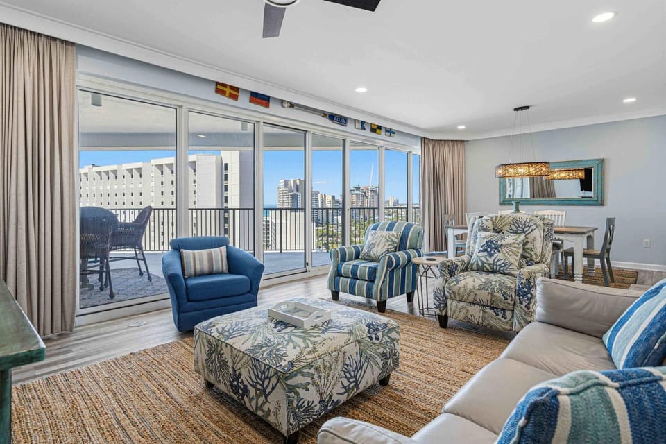 10th-Floor Gulf-Front Condo with Views and Pools House in Miramar Beach
