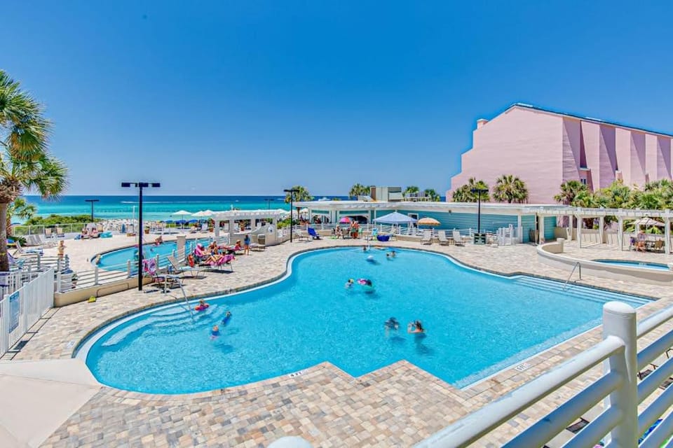 10th-Floor Gulf-Front Condo with Views and Pools House in Miramar Beach