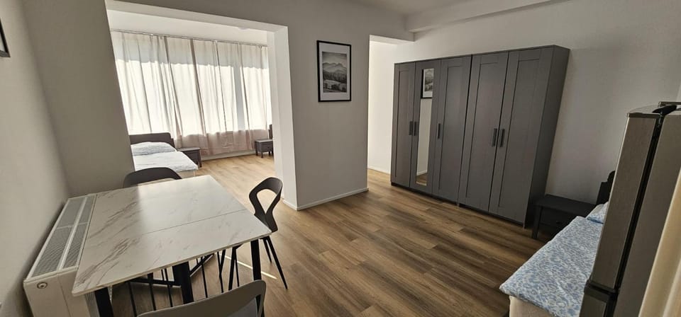 Property building, Living room, Bedroom