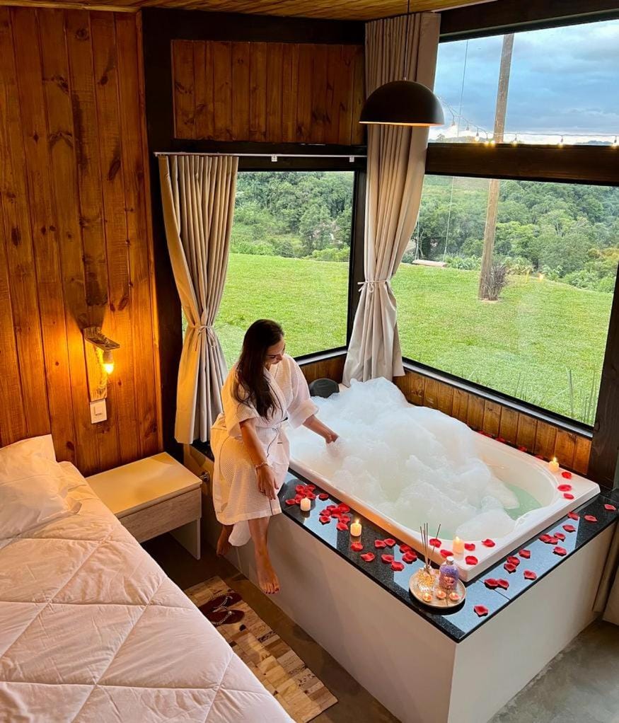 Cabanas Monte Belo Nature lodge in State of Rio Grande do Sul
