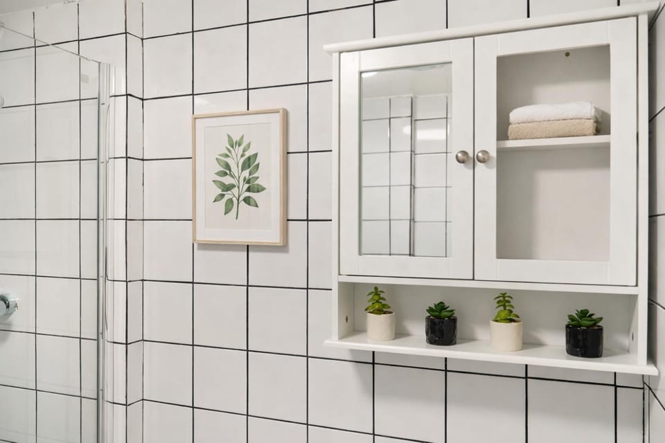Bathroom, towels, towels