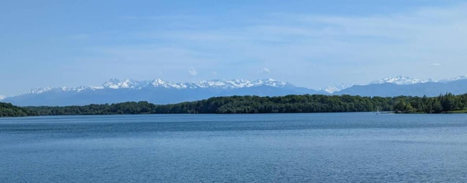 Nearby landmark, Natural landscape, Lake view, Mountain view