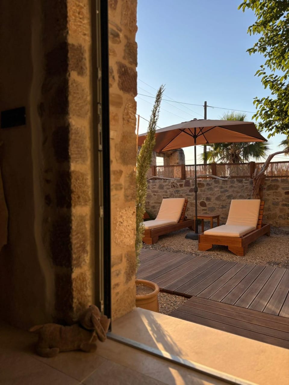 Patio, Balcony/Terrace, sunbed
