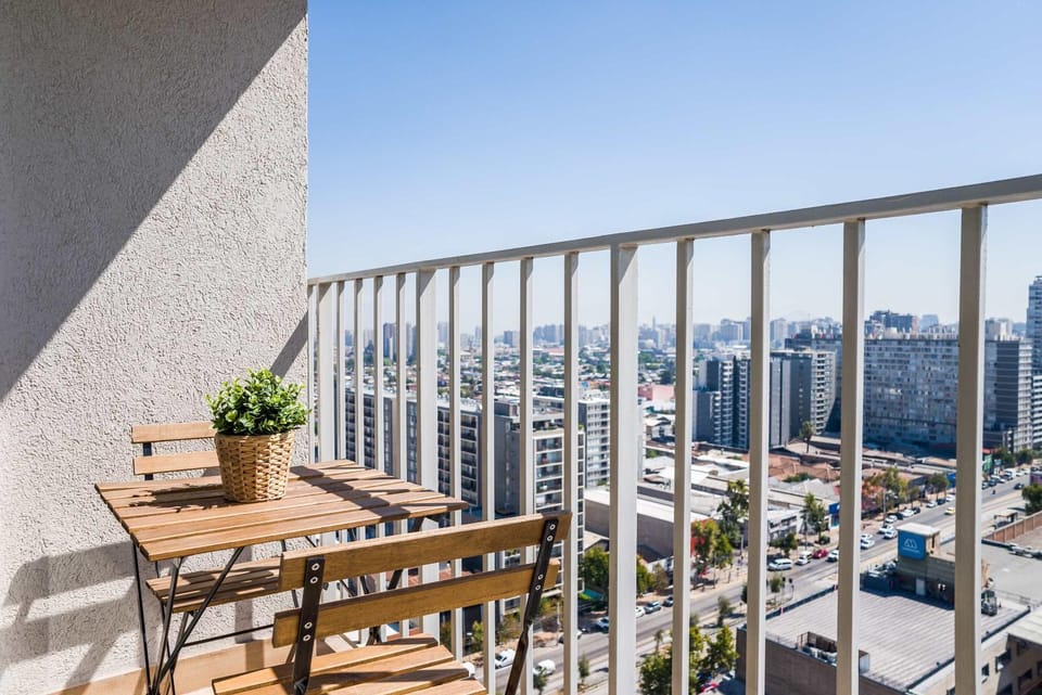 Modern Apartment in Nunoa Terrace and Pool Apartment in Santiago