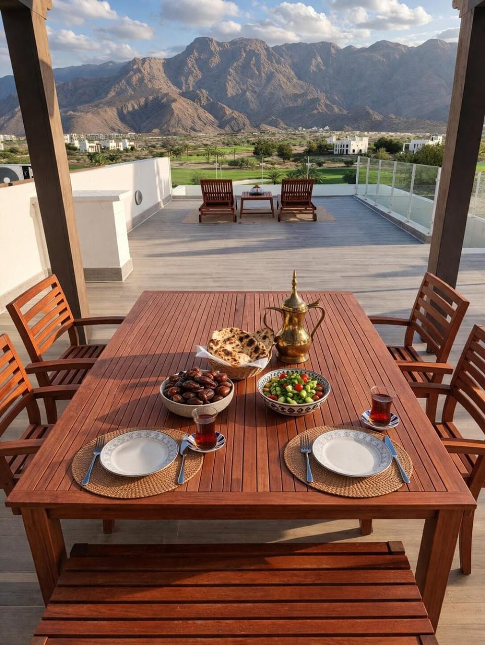 Patio, Dining area